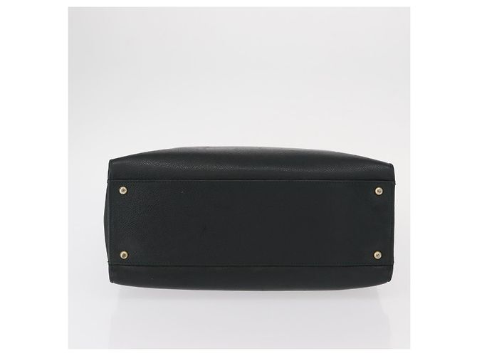 CHANEL Chain Hand Bag Caviar Skin Green Gold CC - vista 5