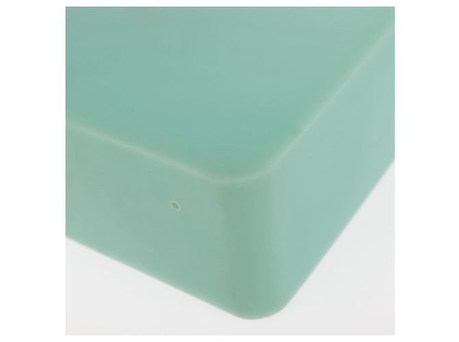 CHANEL Tote Bag rubber Turquoise Blue CC - vista 17