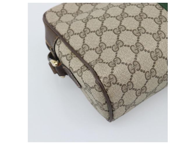 GUCCI GG Supreme Web Sherry Line Shoulder Bag PVC Beige 001 4071 5 - vista 13