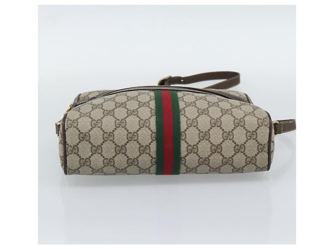 GUCCI GG Supreme Web Sherry Line Shoulder Bag PVC Beige 001 4071 5 - vista 9