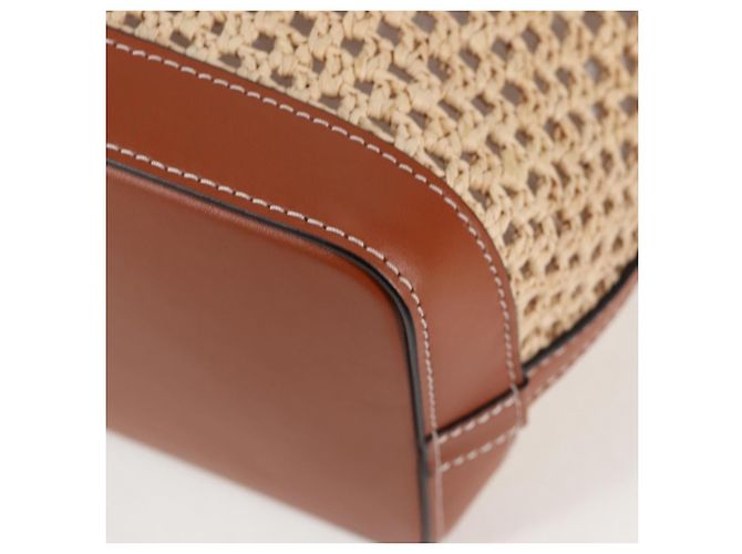 LOUIS VUITTON Noe BB Shoulder Bag Raffia Beige M24722 LV - vista 14