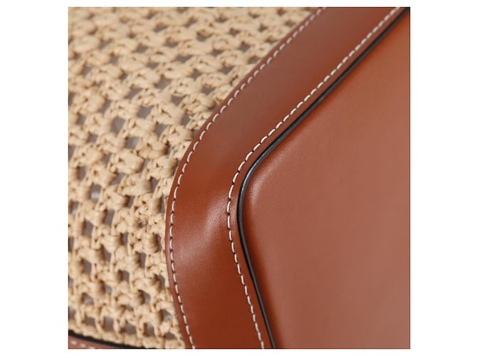 LOUIS VUITTON Noe BB Shoulder Bag Raffia Beige M24722 LV - vista 15