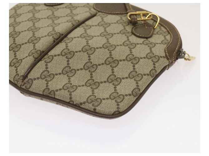 GUCCI GG Canvas Web Sherry Line Shoulder Bag Red Beige 904 02 047 - vista 17