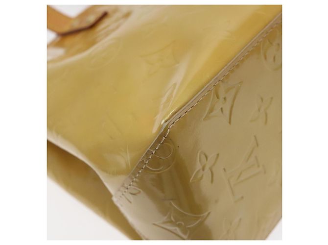 LOUIS VUITTON Monogram Vernis Reade PM Hand Bag Beige M91334 LV - vista 16