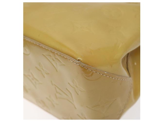 LOUIS VUITTON Monogram Vernis Reade PM Hand Bag Beige M91334 LV - vista 9