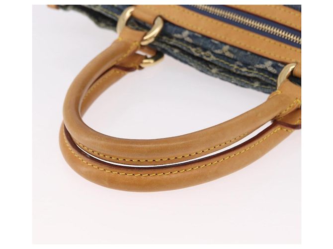 LOUIS VUITTON Saco Tote Shopper Plano em Denim Monogram Azul M95018 LV - vista 7