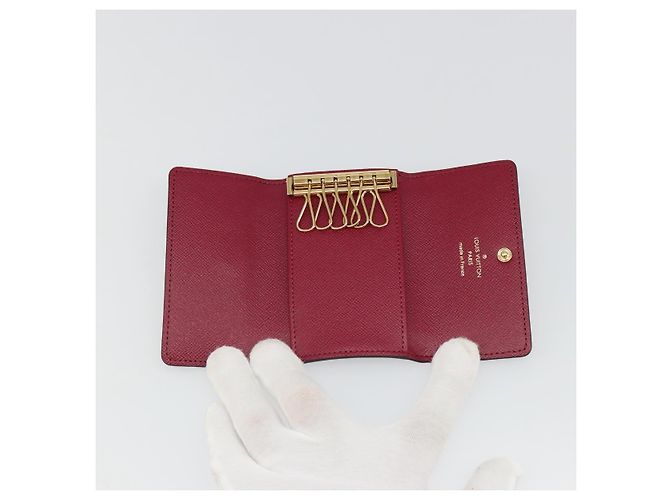 LOUIS VUITTON Monogram Multicles 6 Key Case Fuchsia M60701 LV - vista 9