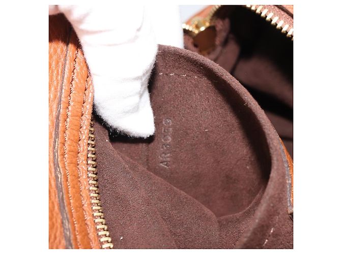 LOUIS VUITTON Mahina Runner PM Hand Bag Leather Brown M97052 LV - vista 11