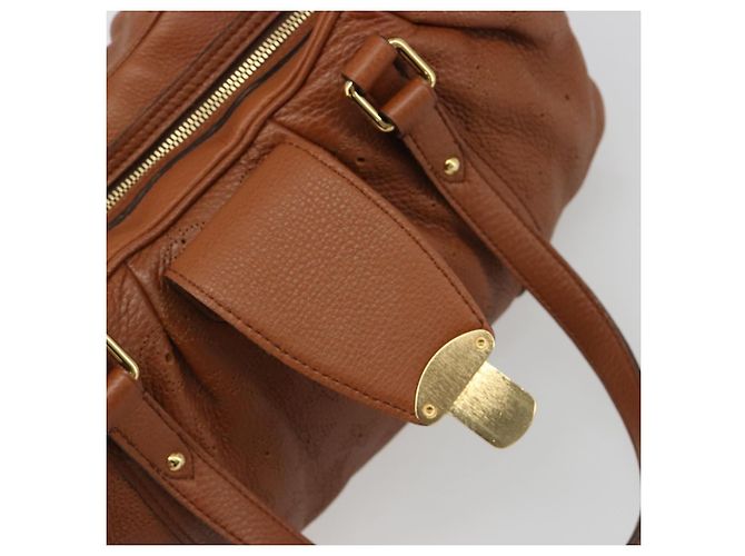 LOUIS VUITTON Mahina Runner PM Hand Bag Leather Brown M97052 LV - vista 20