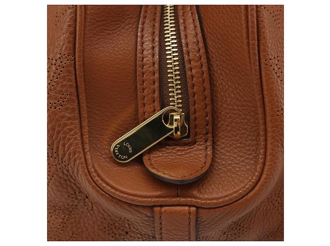 LOUIS VUITTON Mahina Runner PM Hand Bag Leather Brown M97052 LV - vista 21