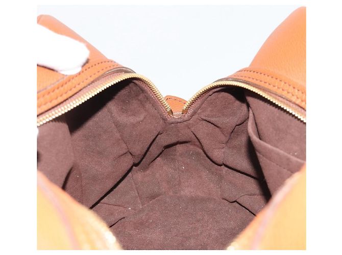 LOUIS VUITTON Mahina Runner PM Hand Bag Leather Brown M97052 LV - vista 24