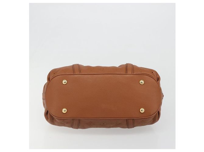LOUIS VUITTON Mahina Runner PM Hand Bag Leather Brown M97052 LV - vista 5