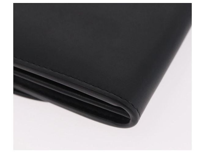 CARTIER Long Wallet Leather Black Gold - vista 15
