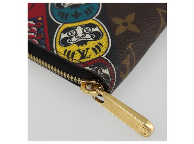 LOUIS VUITTON Monogram Kansai Zippy Wallet Long Wallet M67249 LV - vista 14