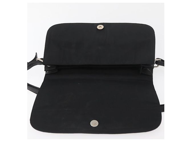 PRADA Shoulder Bag Nylon Black Silver - vista 10