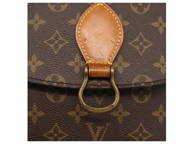 LOUIS VUITTON Monogram Saint Cloud GM Shoulder Bag M51242 LV - view 19