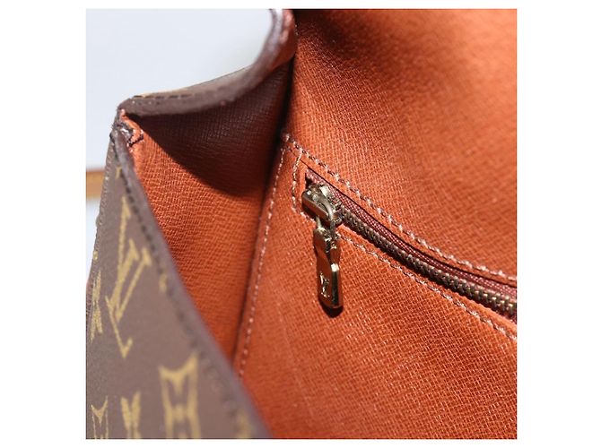 LOUIS VUITTON Monogram Saint Cloud GM Shoulder Bag M51242 LV - view 25