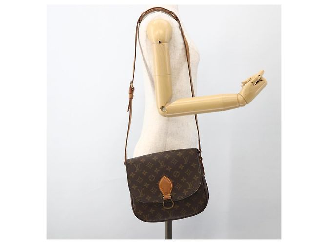 LOUIS VUITTON Monogram Saint Cloud GM Shoulder Bag M51242 LV - view 27