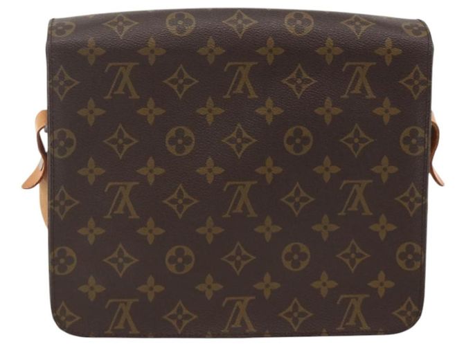 LOUIS VUITTON Monogram Cartouchiere GM Shoulder Bag M51252 LV - vista 2