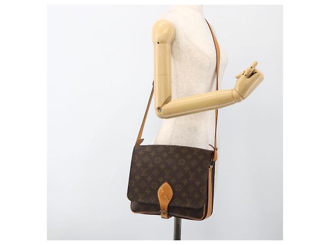 LOUIS VUITTON Monogram Cartouchiere GM Shoulder Bag M51252 LV - vista 25