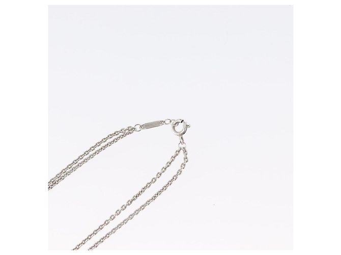 Tiffany & Co TIFFANY&Co. Hardware Double Link Necklace Ag925 Silver - vista 15