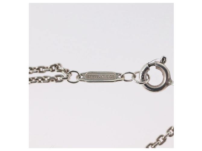 Tiffany & Co TIFFANY&Co. Hardware Double Link Necklace Ag925 Silver - vista 16
