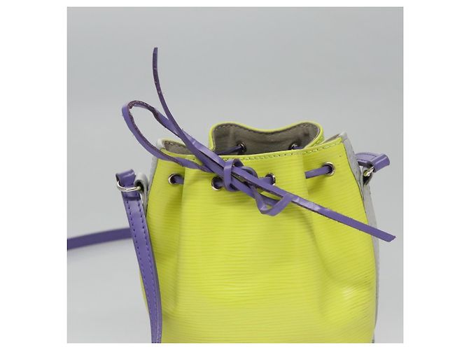 LOUIS VUITTON Epi Nanonoe Shoulder Bag Yellow M42501 LV - vista 17