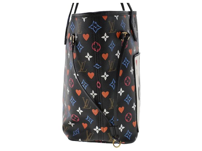 LOUIS VUITTON Monogram Game On Neverfull MM Shoulder Bag M57483 LV - vista 3