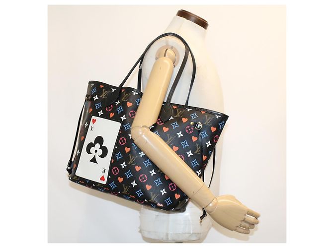 LOUIS VUITTON Monogram Game On Neverfull MM Shoulder Bag M57483 LV - vista 35
