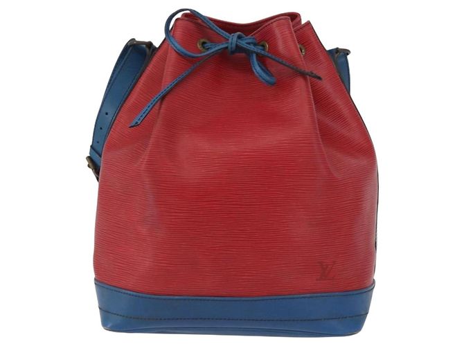 LOUIS VUITTON Epi Noe Shoulder Bag Bicolor Red Blue M44084 LV - vista 13