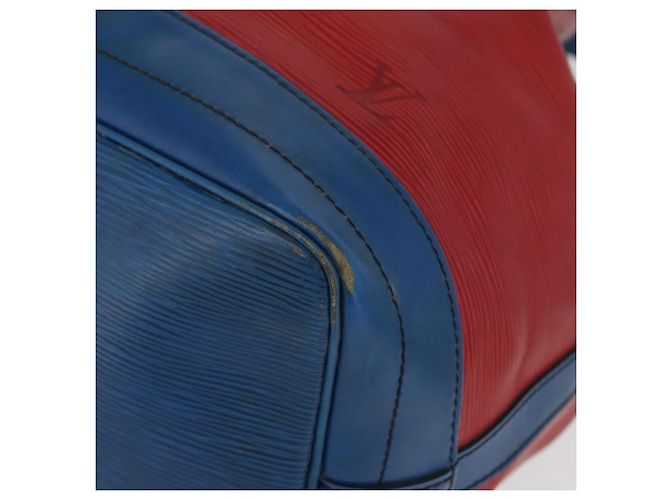 LOUIS VUITTON Epi Noe Shoulder Bag Bicolor Red Blue M44084 LV - vista 14