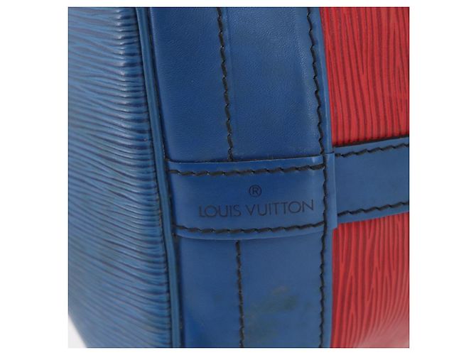 LOUIS VUITTON Epi Noe Shoulder Bag Bicolor Red Blue M44084 LV - vista 17