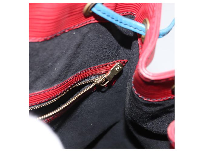 LOUIS VUITTON Epi Noe Shoulder Bag Bicolor Red Blue M44084 LV - vista 20