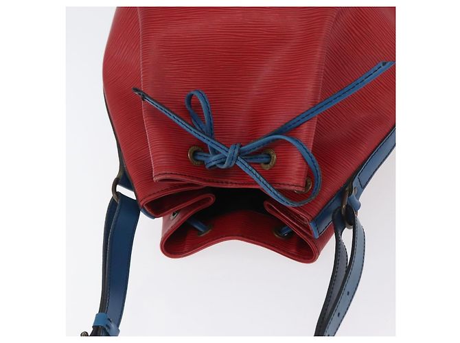 LOUIS VUITTON Epi Noe Shoulder Bag Bicolor Red Blue M44084 LV - vista 6