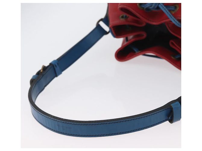 LOUIS VUITTON Epi Noe Shoulder Bag Bicolor Red Blue M44084 LV - vista 7