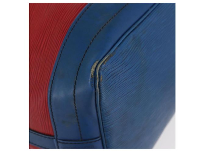 LOUIS VUITTON Epi Noe Shoulder Bag Bicolor Red Blue M44084 LV - vista 9