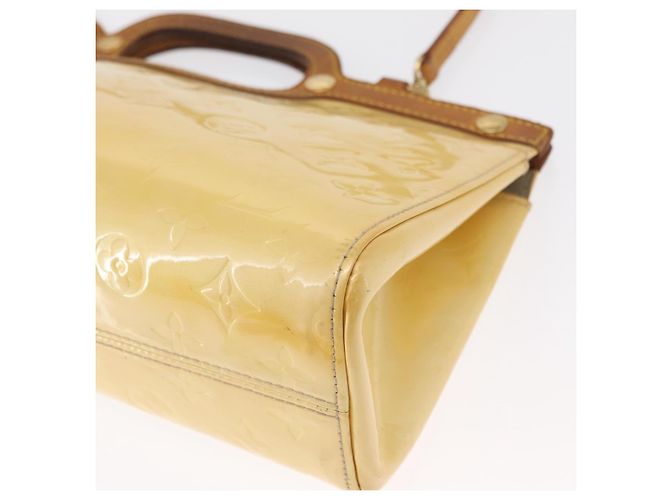 LOUIS VUITTON Monogram Vernis Roxbury Drive Hand Bag Perle M91374 - vista 17