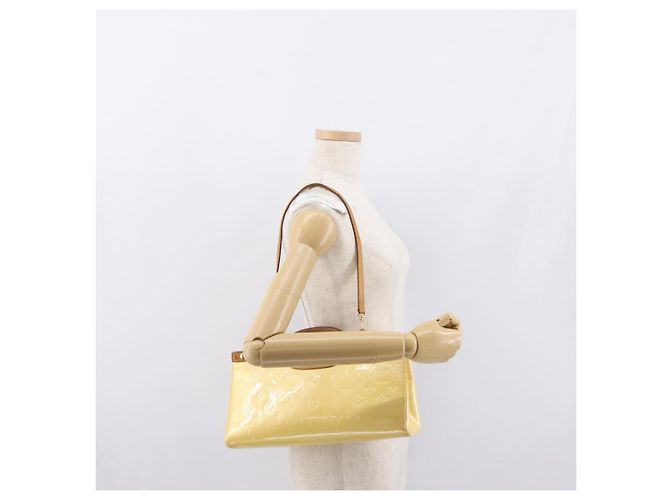 LOUIS VUITTON Monogram Vernis Roxbury Drive Hand Bag Perle M91374 - vista 26