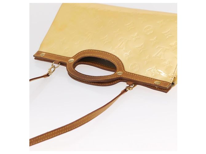 LOUIS VUITTON Monogram Vernis Roxbury Drive Hand Bag Perle M91374 - vista 7