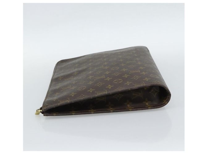 LOUIS VUITTON Monogram Posh Documents Briefcase M53457 LV - vista 3
