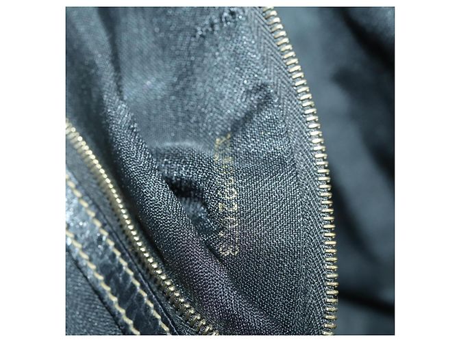 FENDI Pecan Canvas Backpack PVC Brown Black gold - vista 12