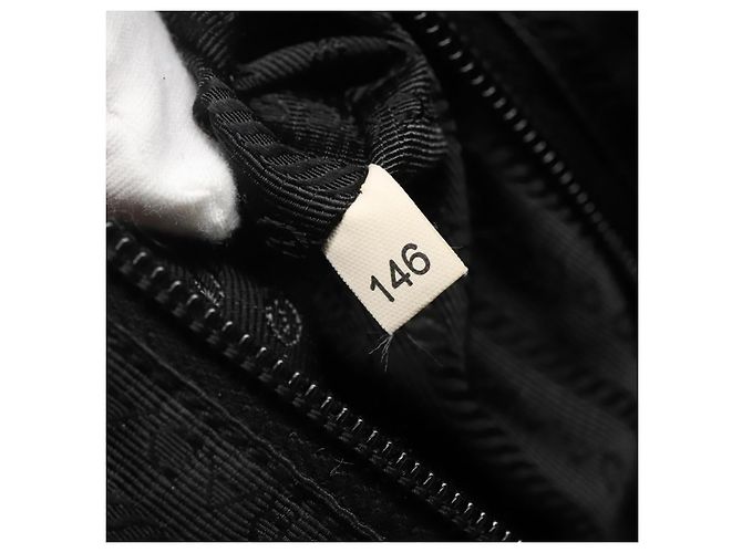 PRADA Handtasche Nylon 2way Schwarz - Ansicht 12
