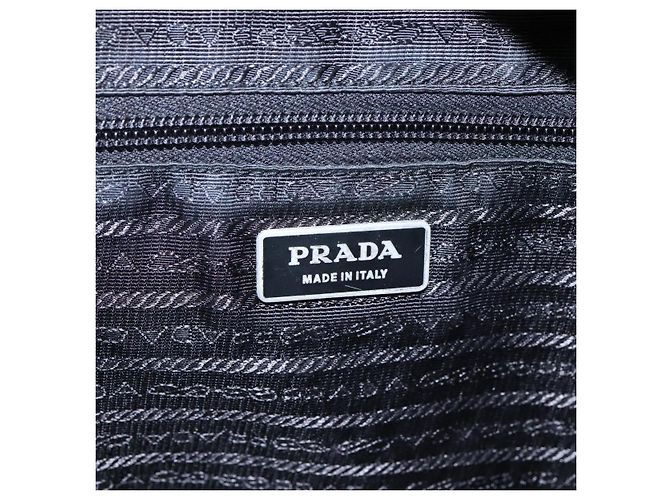 PRADA Handtasche Nylon 2way Schwarz - Ansicht 18