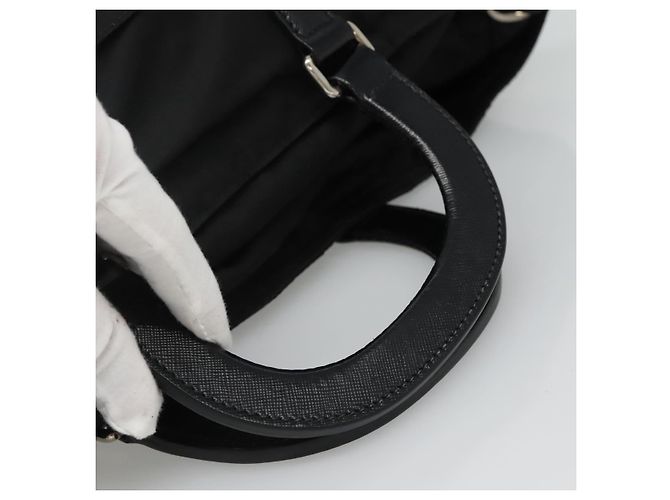 PRADA Handtasche Nylon 2way Schwarz - Ansicht 7