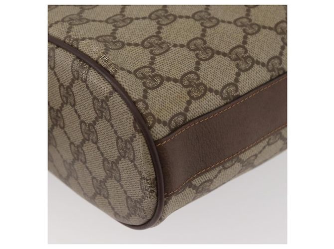 GUCCI GG Supreme Shoulder Bag PVC Beige Gold - vista 15