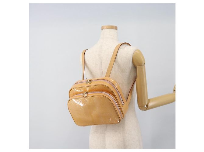 LOUIS VUITTON Monogram Vernis Marley Backpack Pink M91039 LV - vista 22