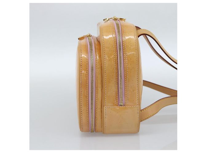 LOUIS VUITTON Monogram Vernis Marley Backpack Pink M91039 LV - vista 4