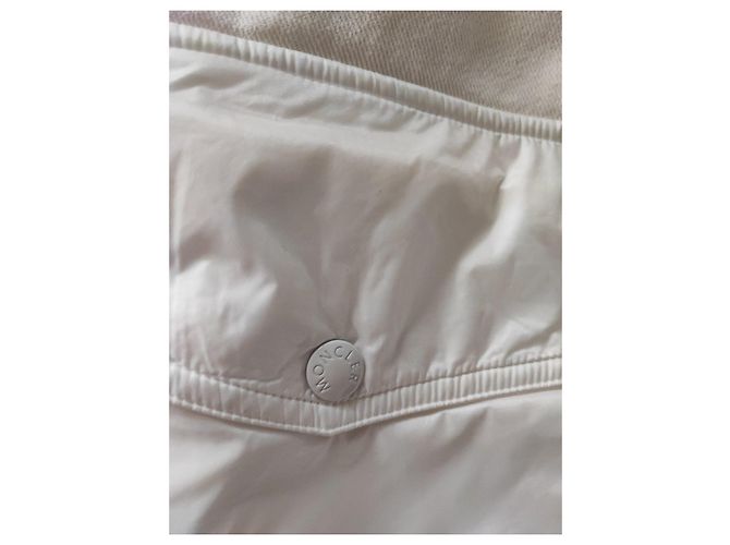 Moncler Baumwollhose Creme Beige - Ansicht 18