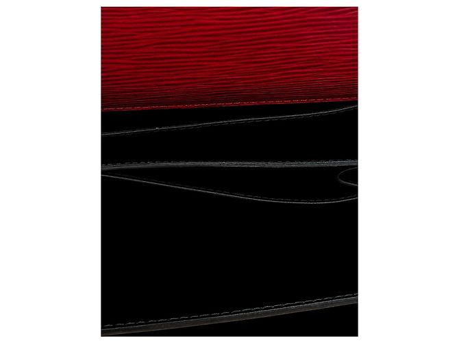 Porte-documents Louis Vuitton Epi Cuir Rouge - vue 14