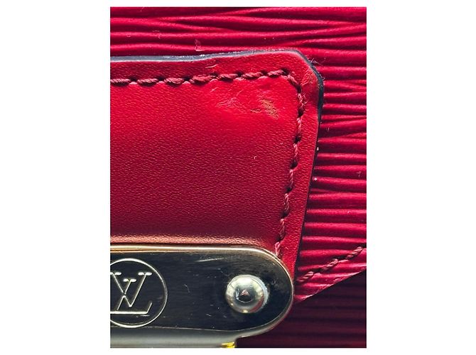 Porte-documents Louis Vuitton Epi Cuir Rouge - vue 16